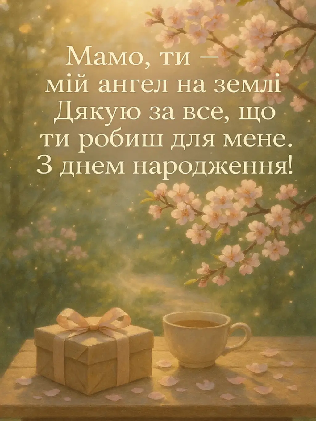 Привітання з днем народження мамі своїми словами до сліз