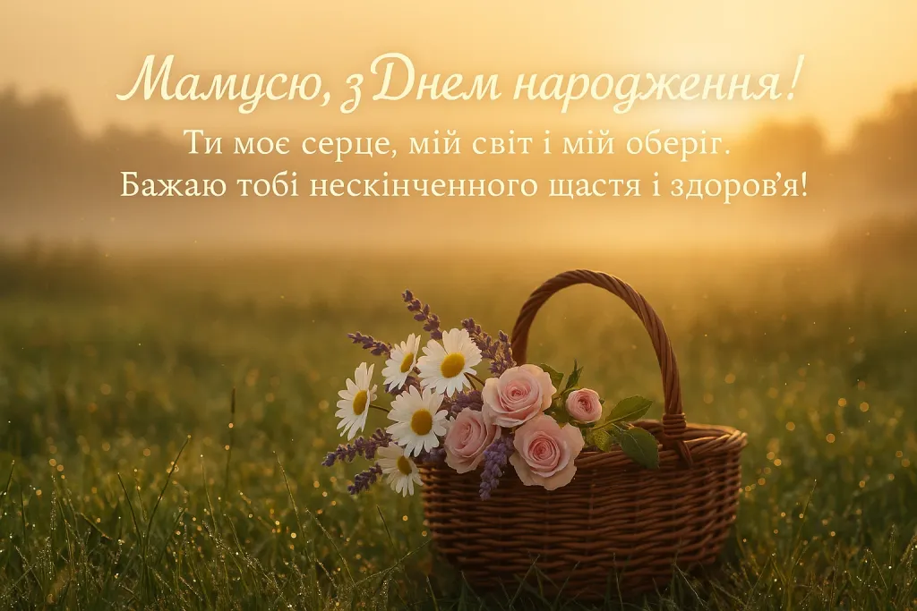 Привітання з днем народження мамі своїми словами до сліз