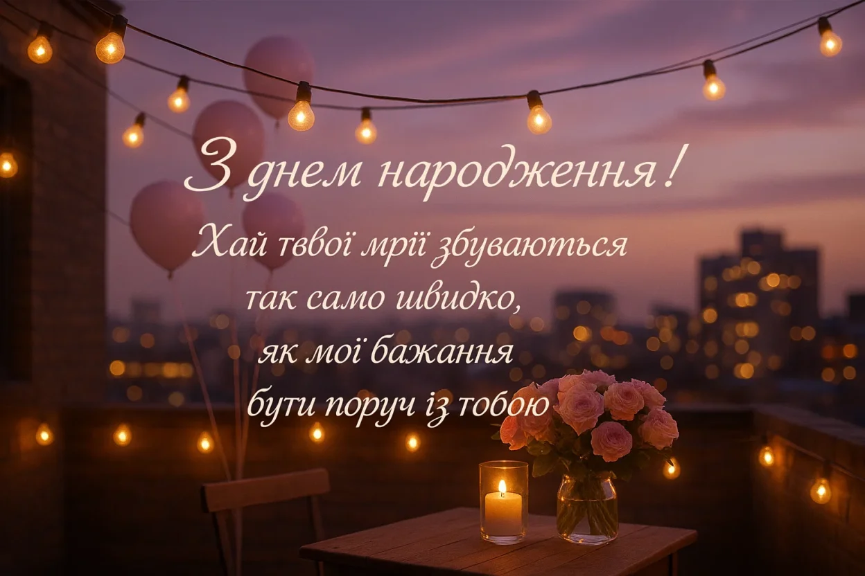 Привітання з днем народження жінці коханій дружині