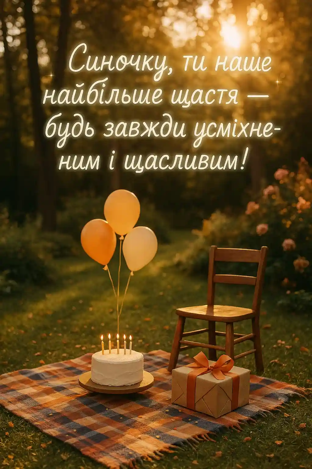 Зворушливі привітання з днем народження сину від мами і тата