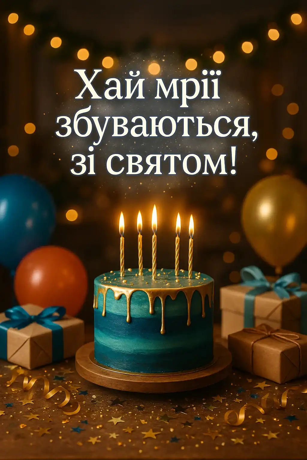 Привітання з днем народження хлопчика