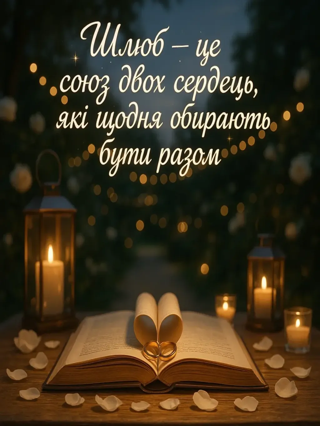 Мудрі привітання на весілля
