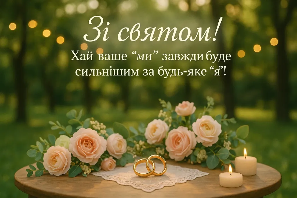 Мудрі привітання на весілля