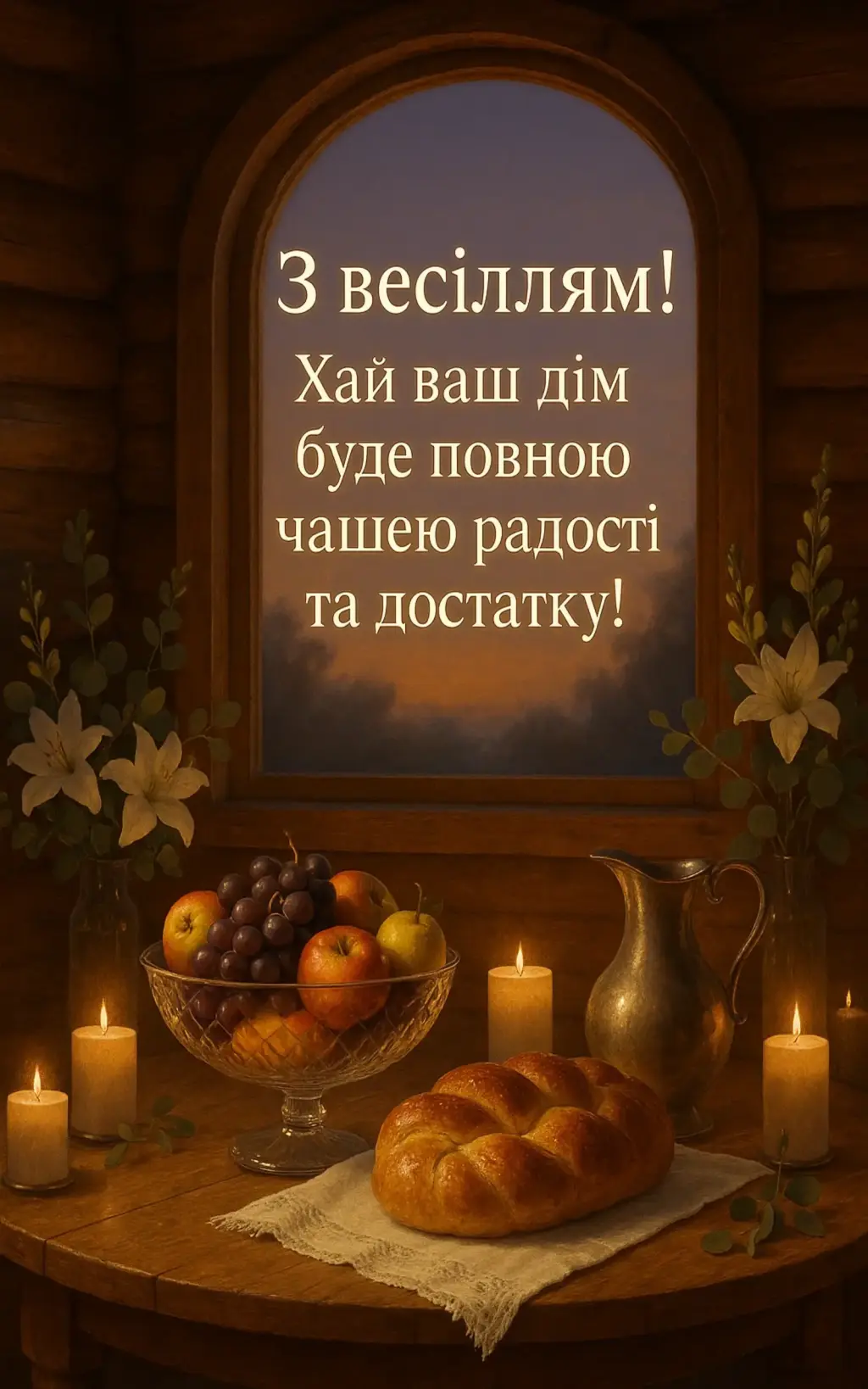 Мудрі привітання на весілля