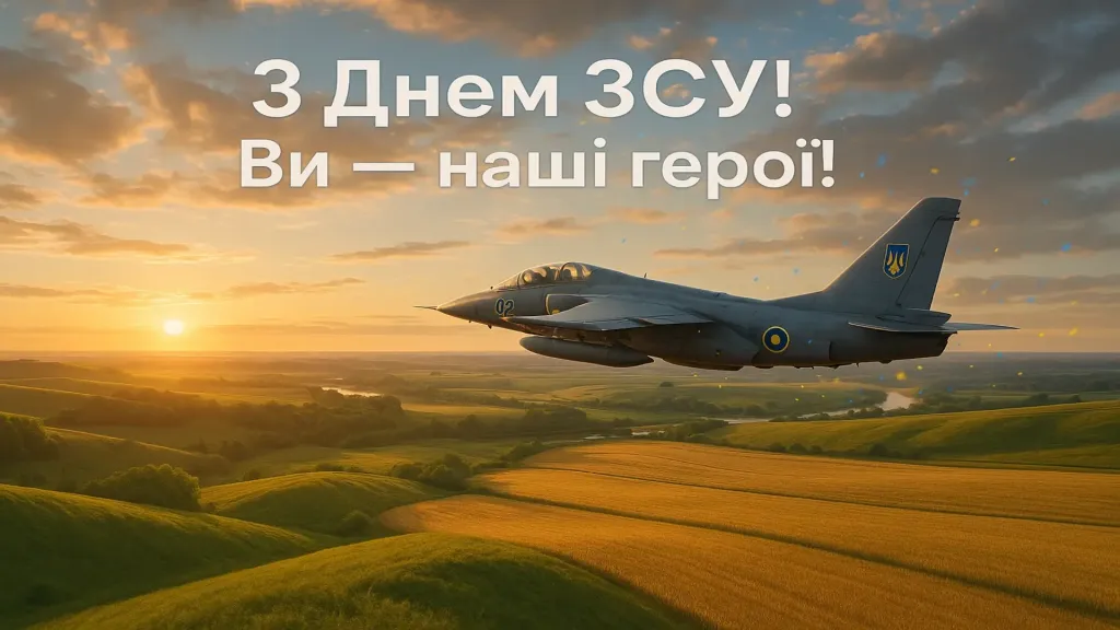 Привітання з днем ЗСУ