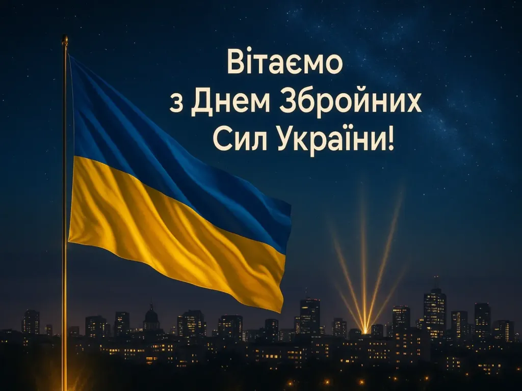Привітання з днем ЗСУ