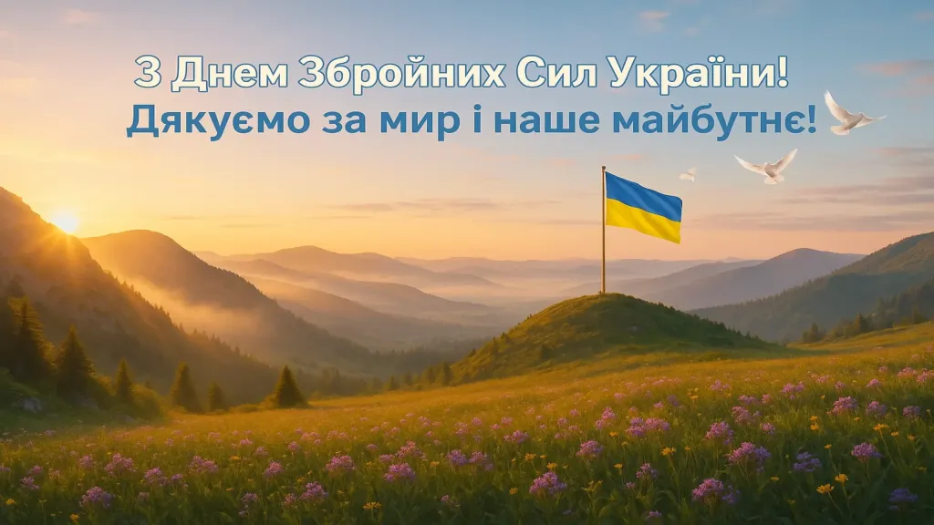 Привітання з днем ЗСУ
