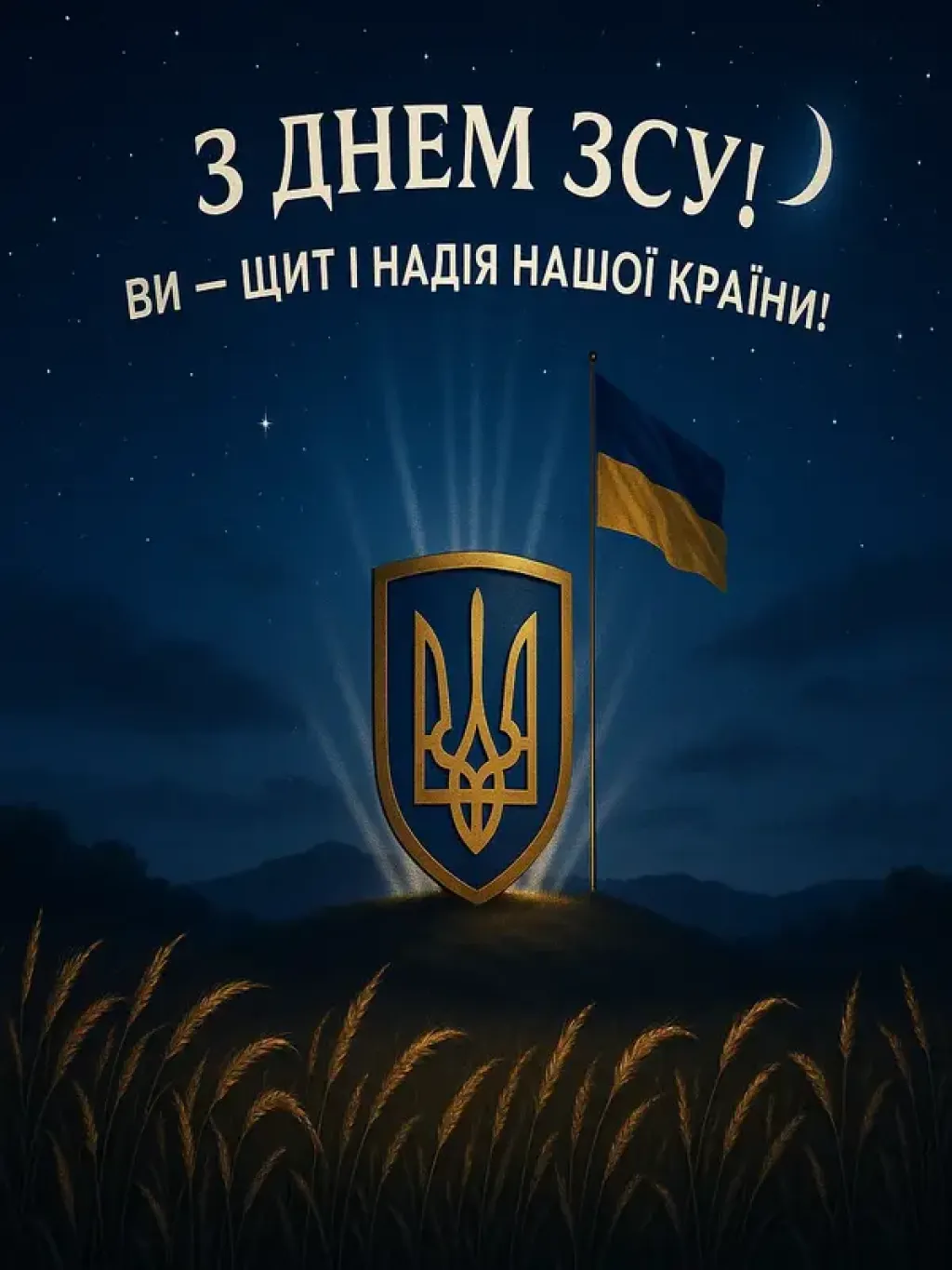 Привітання з днем ЗСУ