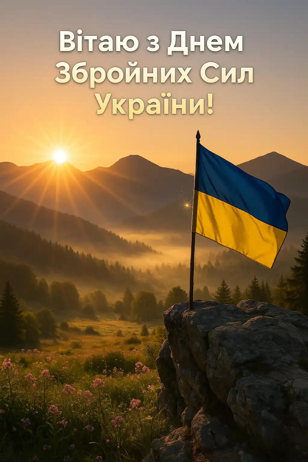 Привітання з днем ЗСУ