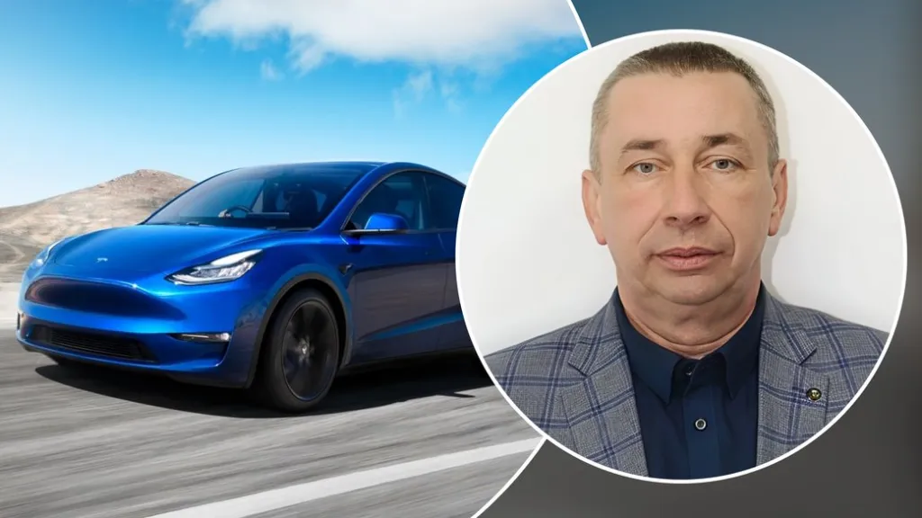 Старосту села Рахиня оштрафували за втечу від патрульних на Tesla у нетверезому стані