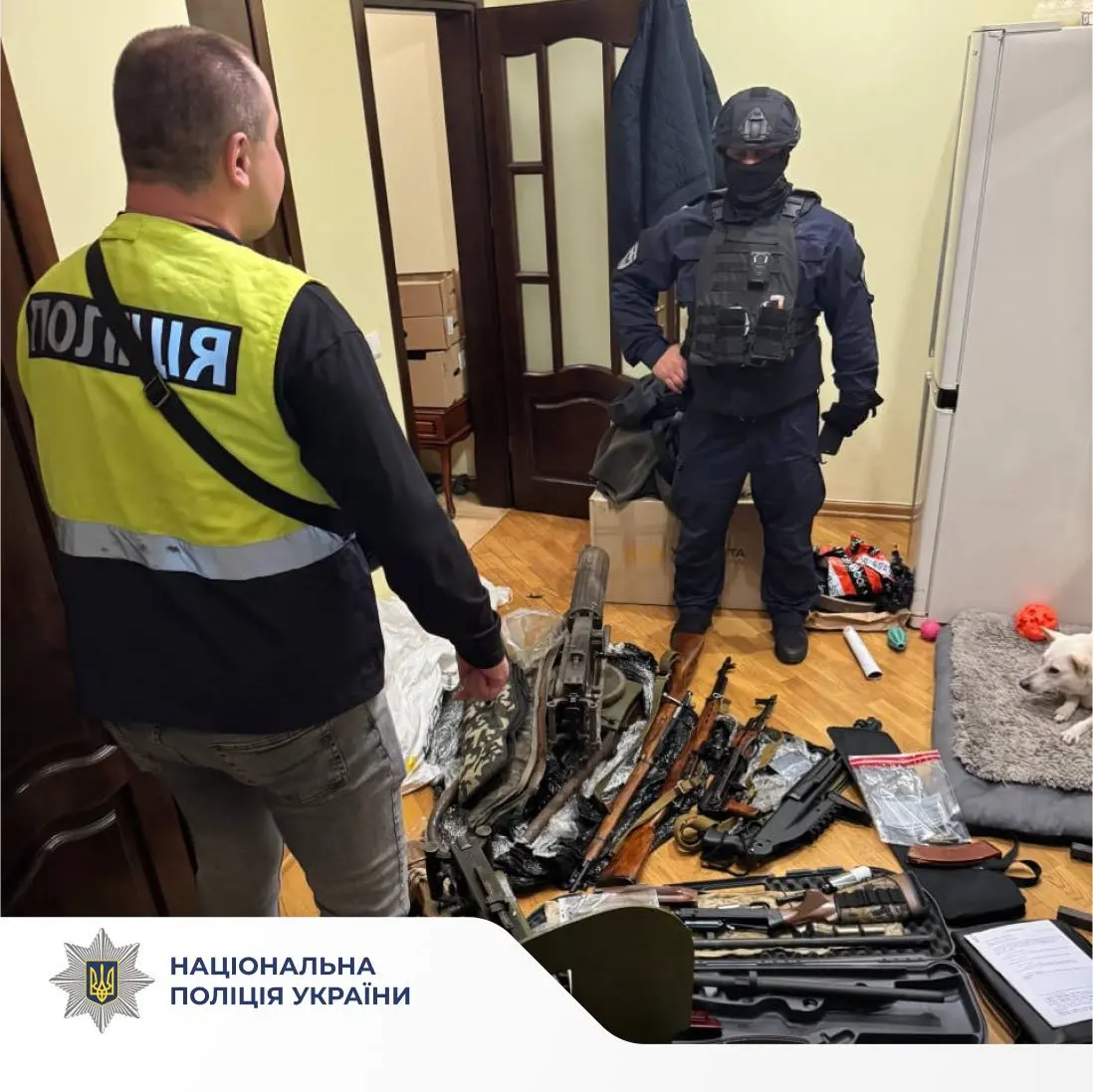 У Франківську затримали 65-річного чоловіка з арсеналом зброї та боєприпасів