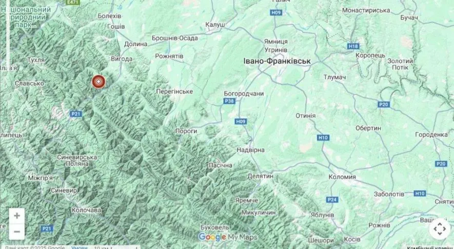 На Прикарпатті зафіксували новий землетрус: поштовхи стали частішими