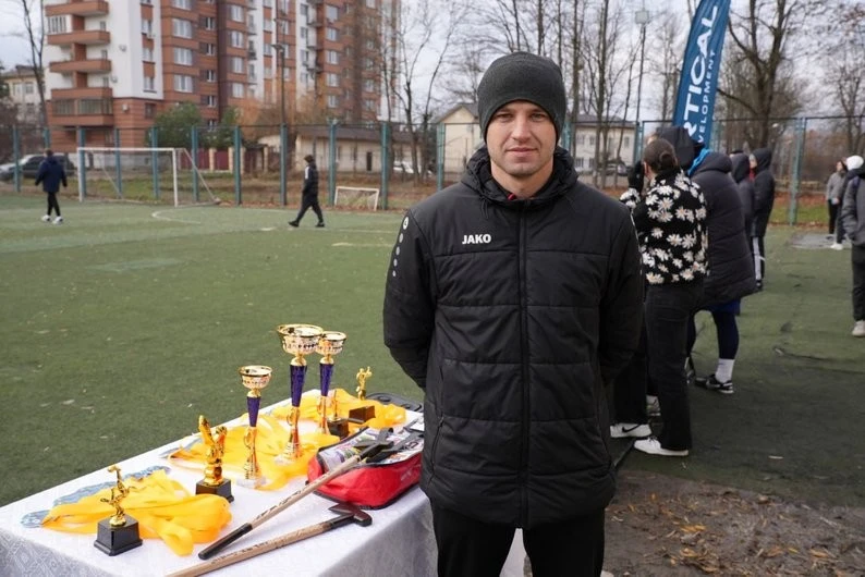 В Івано-Франківську ветерани-ампутанти провели символічний матч до Дня Гідності