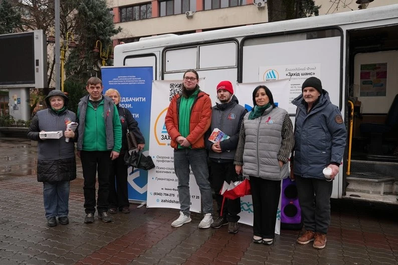 У центрі Франківська охочим безкоштовно робили тести на ВІЛ у межах всеукраїнської акції
