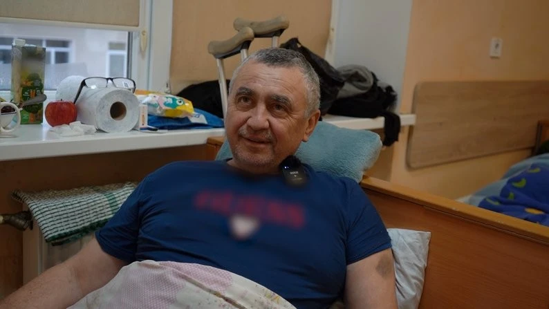 Поранений FPV дроном боєць 102 бригади лікується в Коломиї і готується знову на фронт
