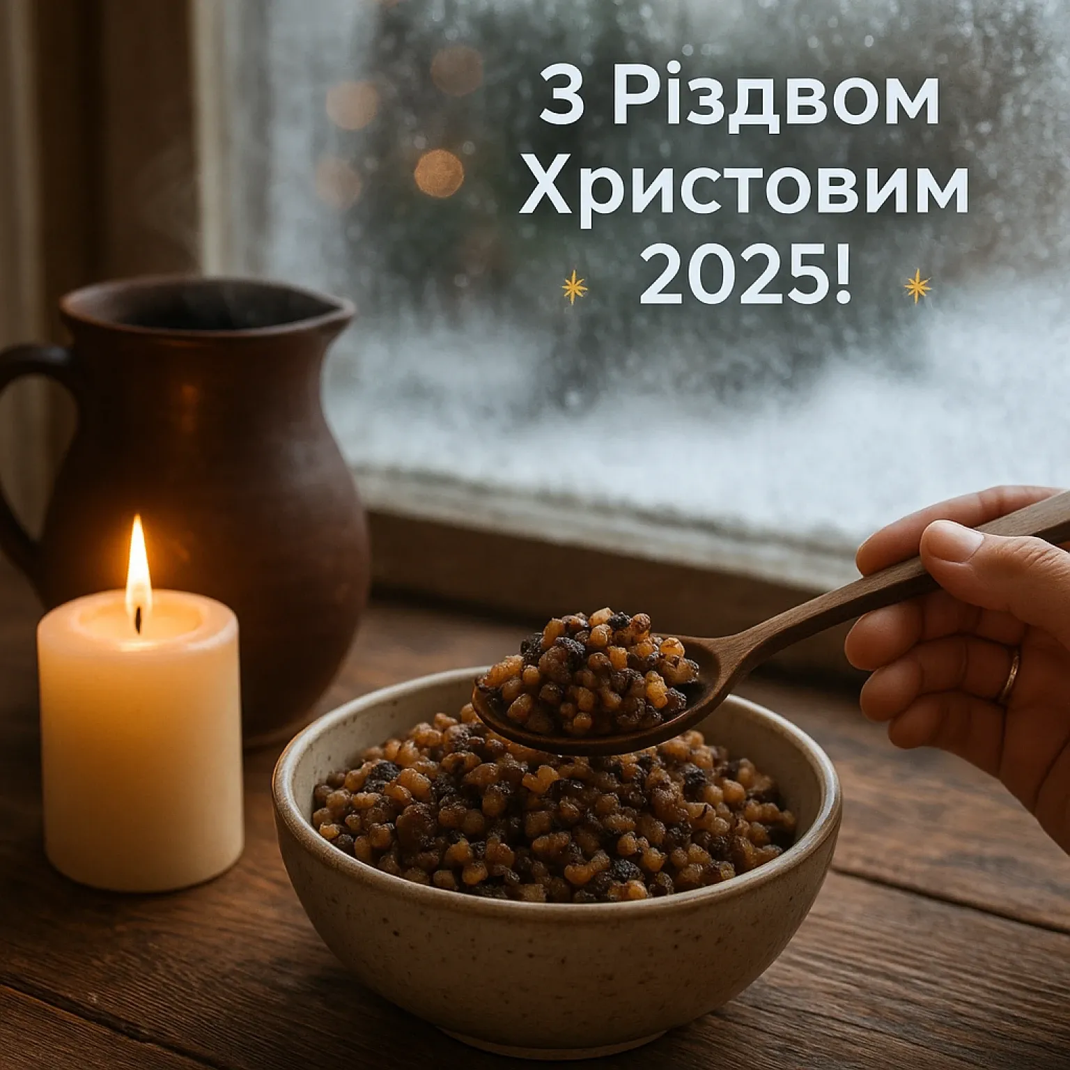 Привітання з різдвом 2025