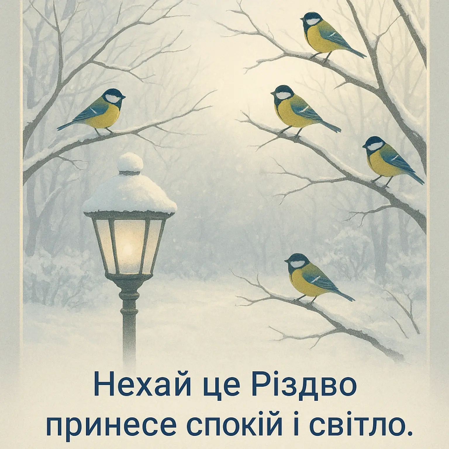 Привітання з різдвом 2025