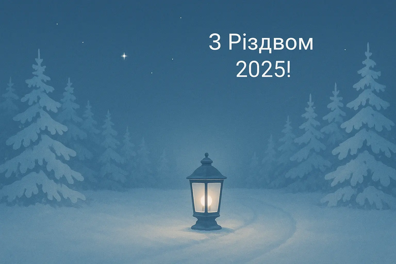 Привітання з різдвом 2025