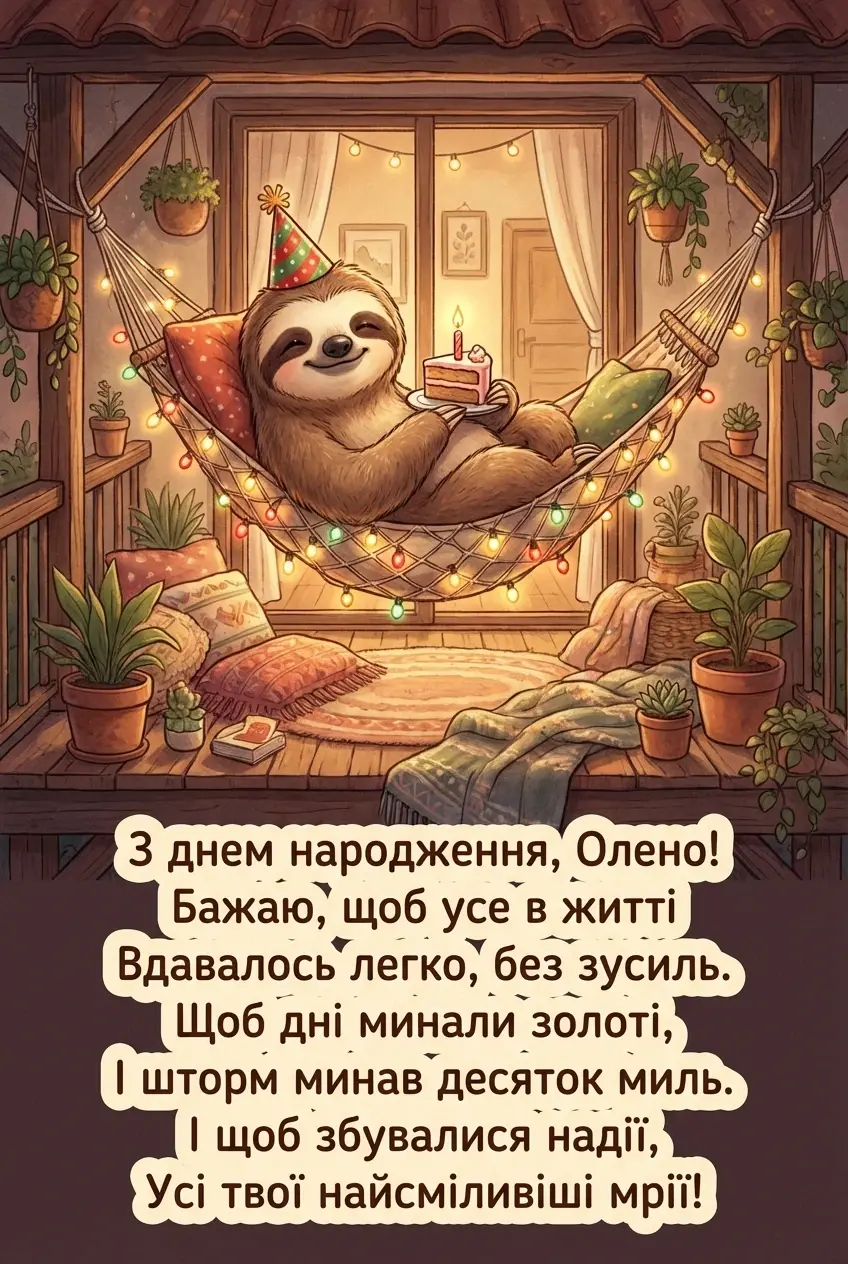 з днем народження Олена прикольні