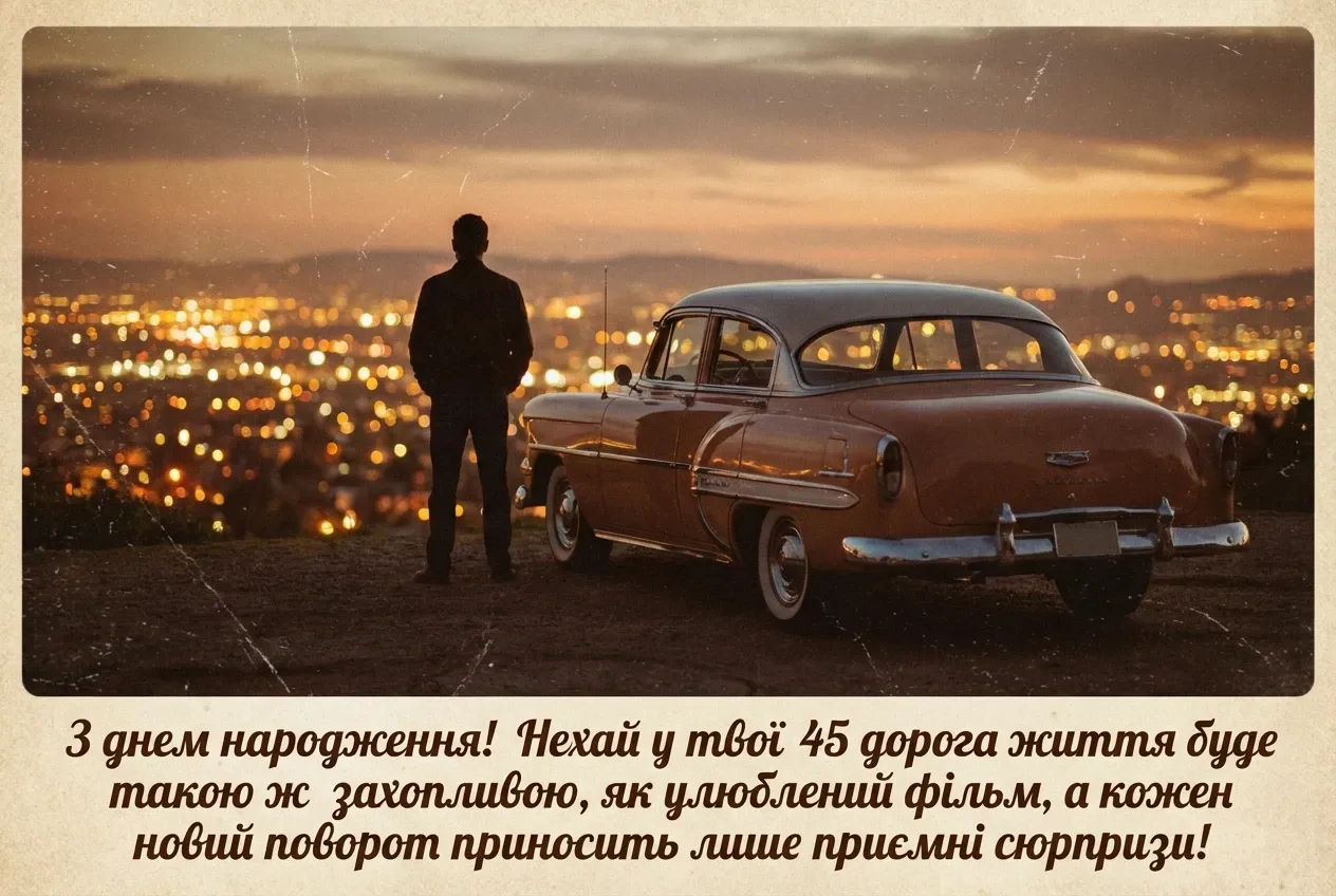 з ювілеєм 45