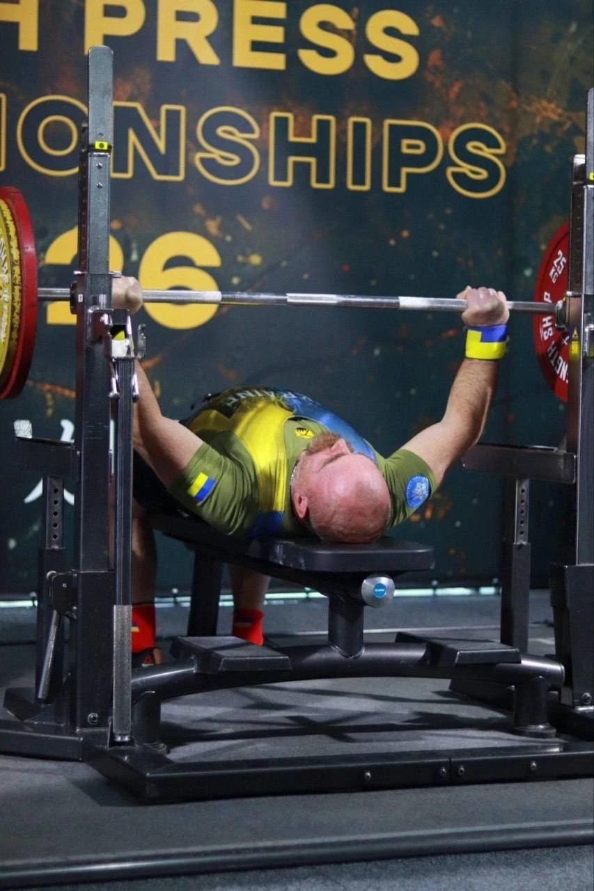 Франківський лікар переміг на чемпіонаті України з жиму лежачи