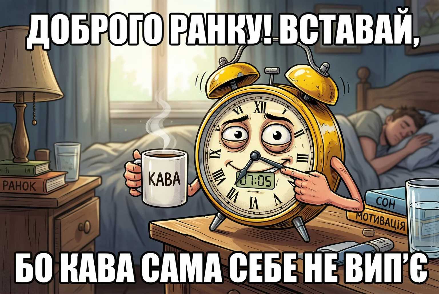 Найкращі вітальні листівки доброго ранку та надихаючі побажання для чудового початку дня