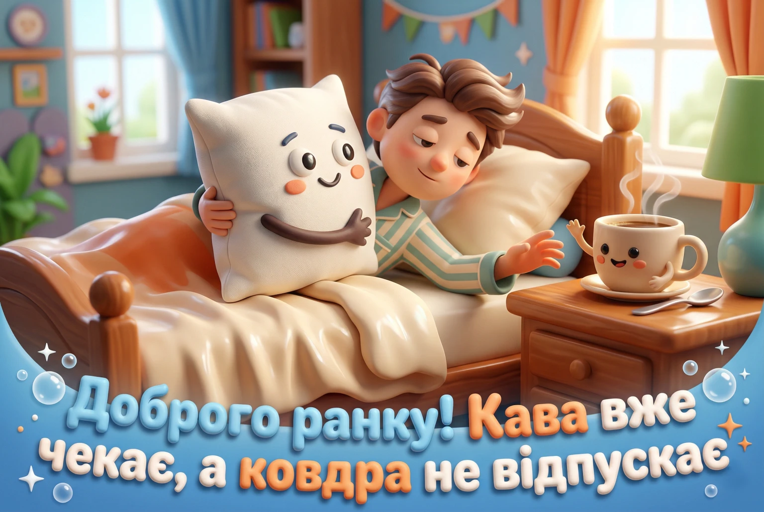 Найкращі вітальні листівки доброго ранку та надихаючі побажання для чудового початку дня