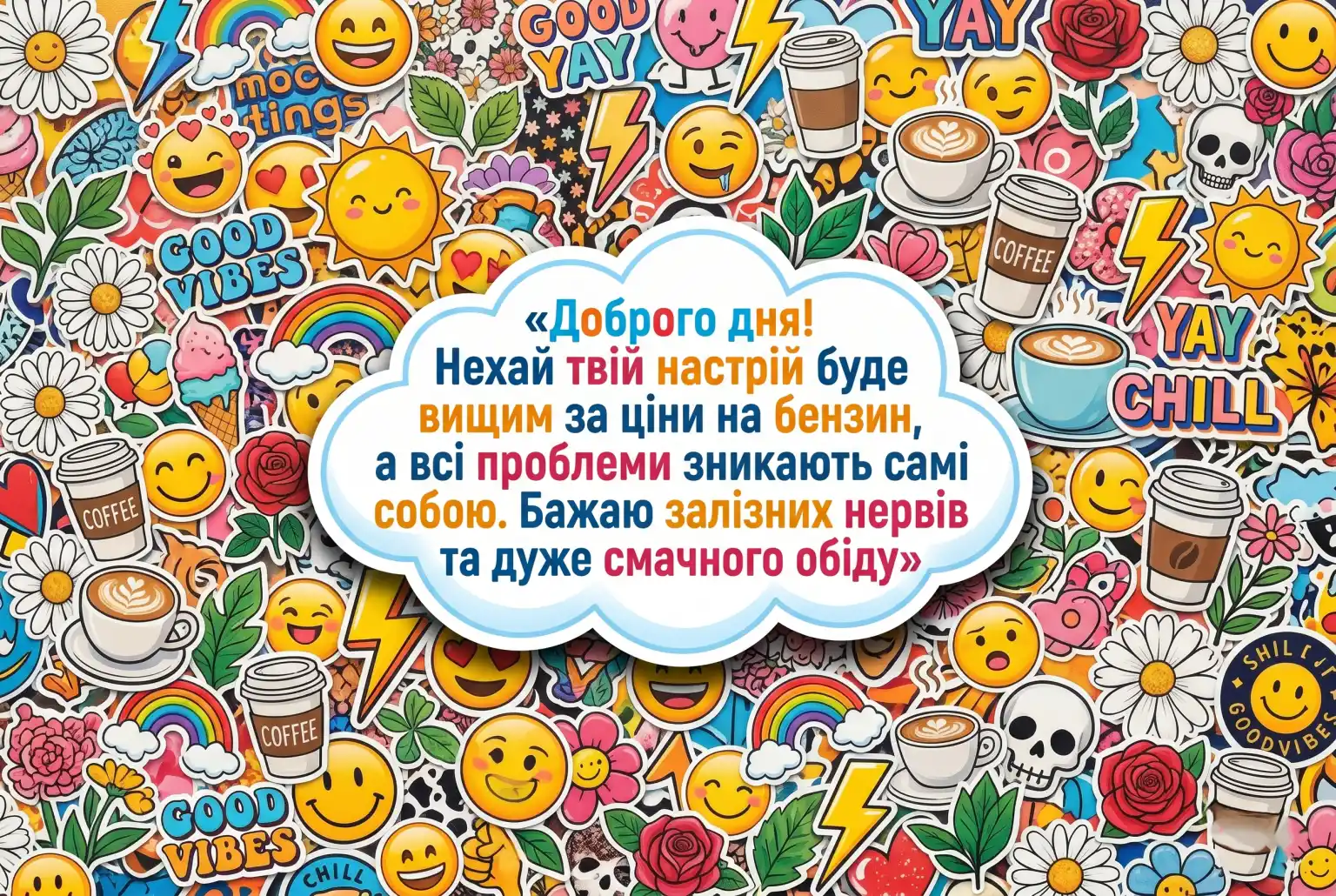 Побажання доброго дня: найтепліші картинки та яскраві листівки для гарного настрою