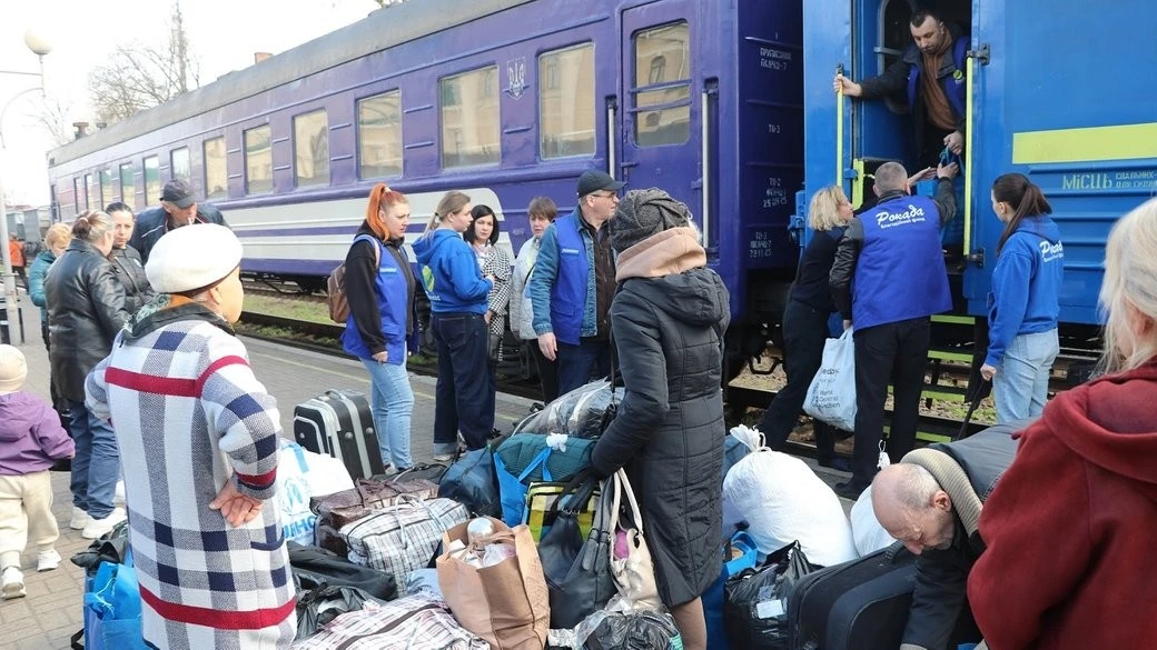 Прикарпаття прийняло нову групу переселенців зі сходу України