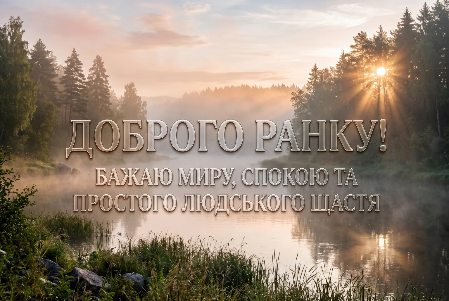 Ранкові привітання та побажання доброго ранку: душевні картинки для найкращого початку дня