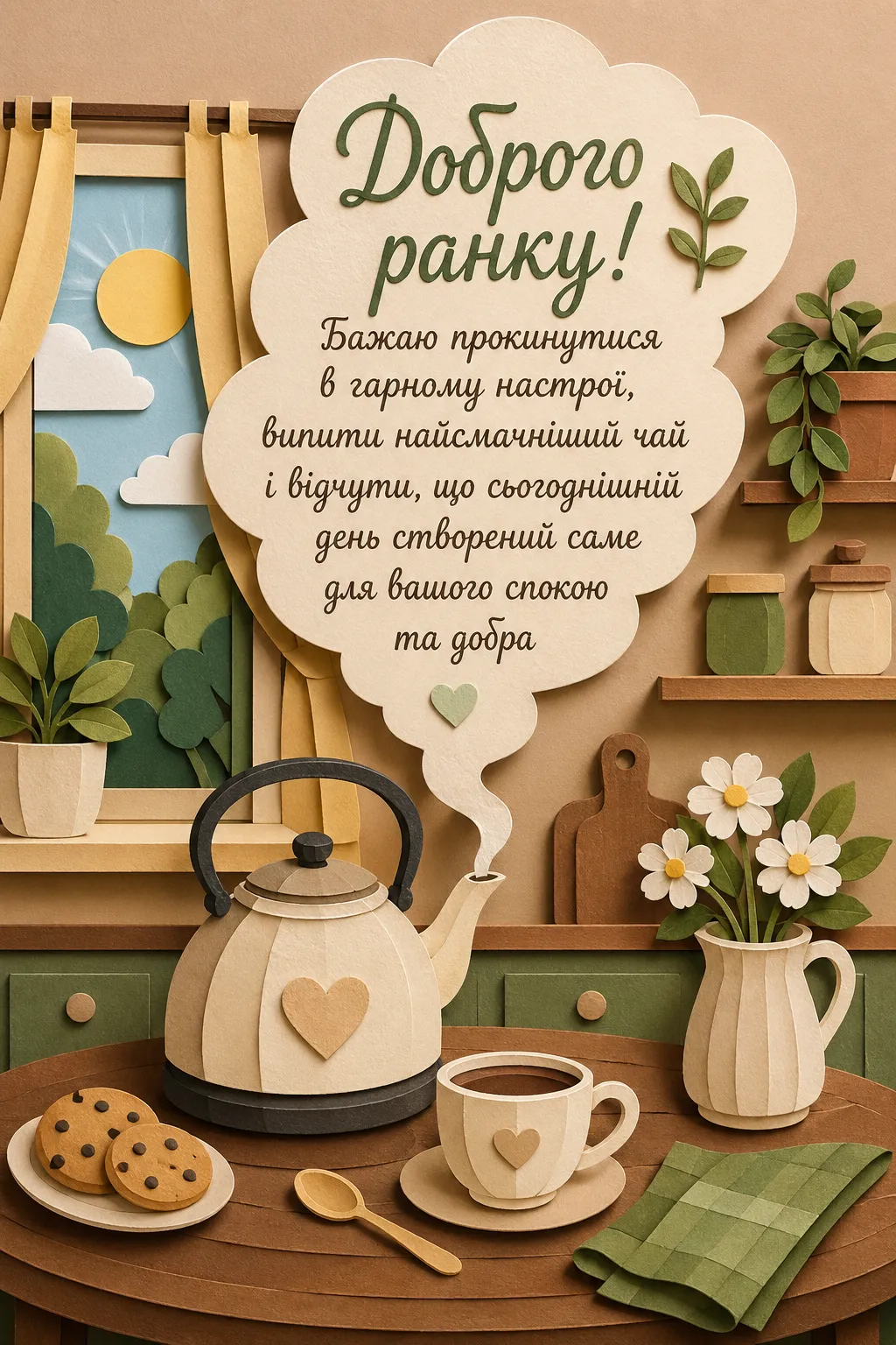 Ранкові привітання та побажання доброго ранку: душевні картинки для найкращого початку дня