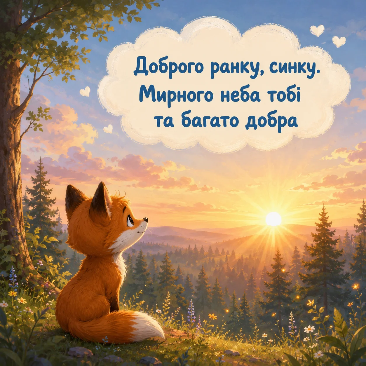 Доброго ранку, синку: найтепліші картинки та душевні побажання для улюбленого сина