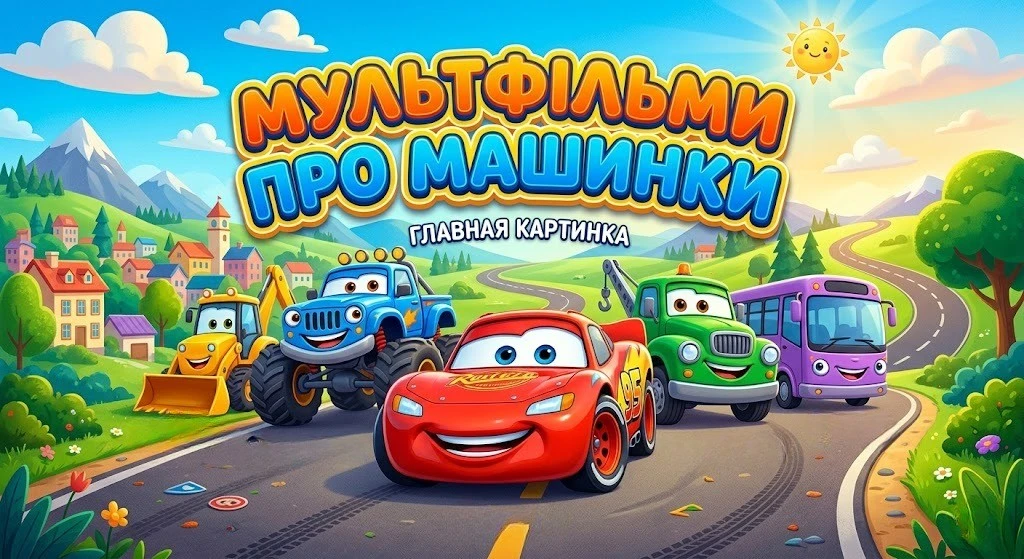 Топ мультфільмів про машинки: підбірка для дітей і батьків