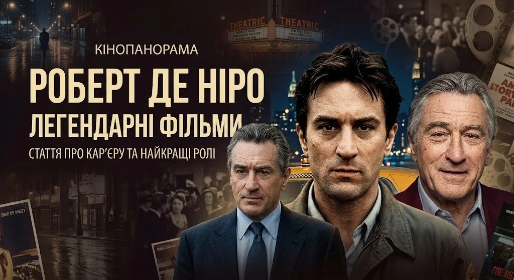 Повний список фільмів Роберта Де Ніро з описами