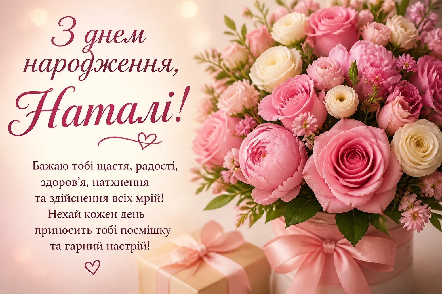 З днем народження Наталі