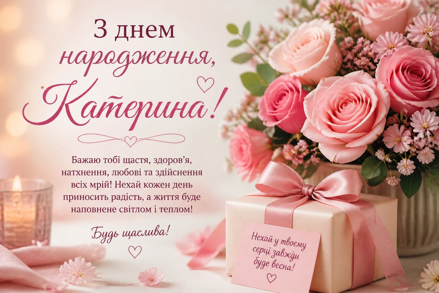 З днем народження Катерина