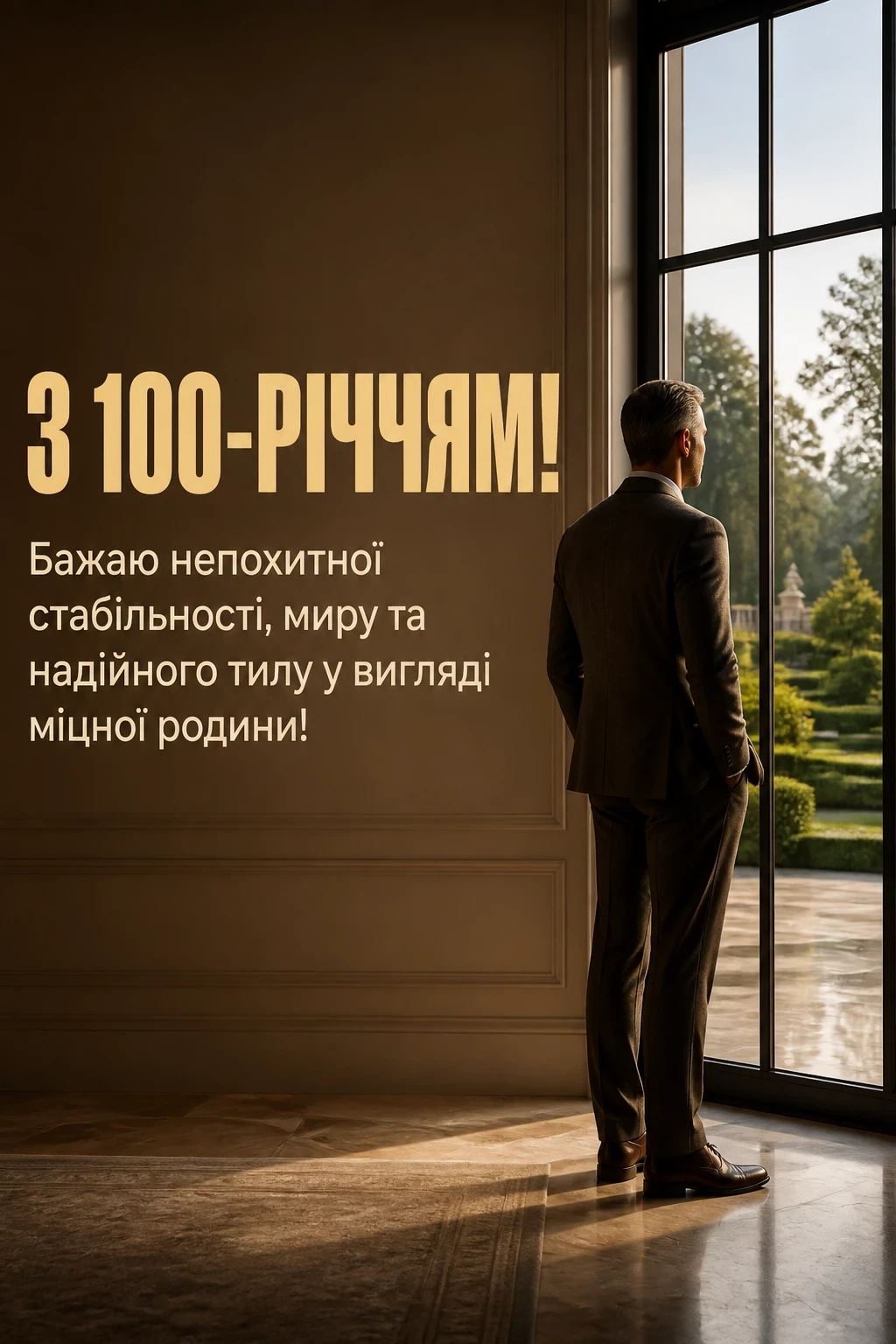 100 привітань з днем народження для чоловіків