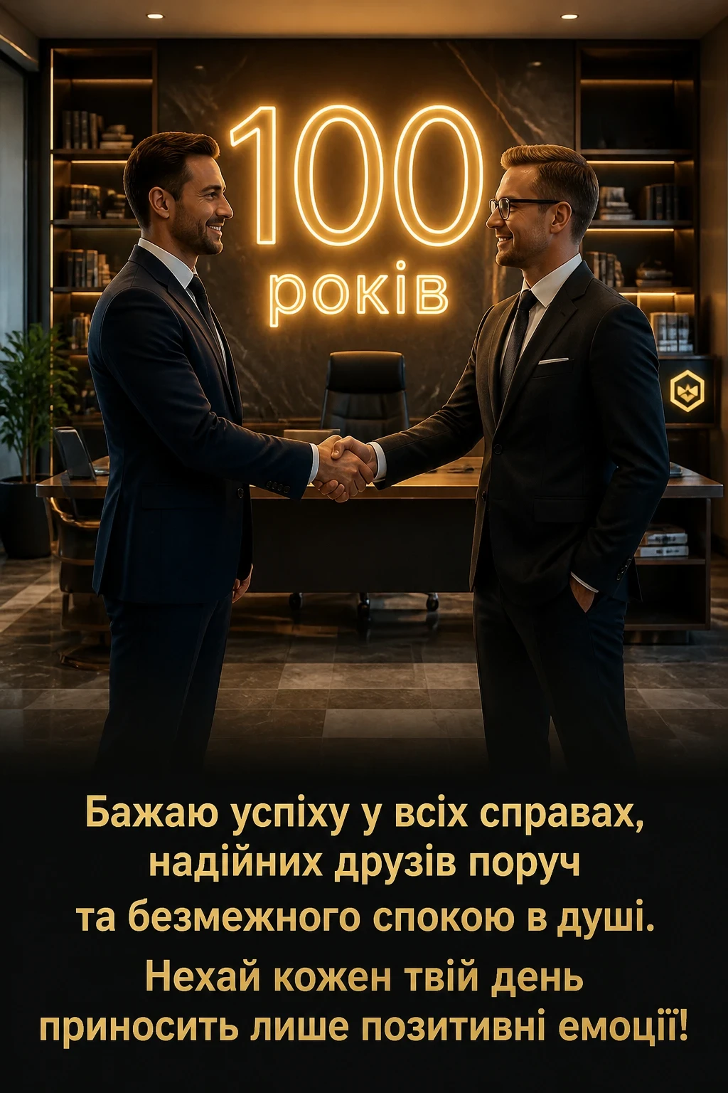 100 привітань з днем народження для чоловіків