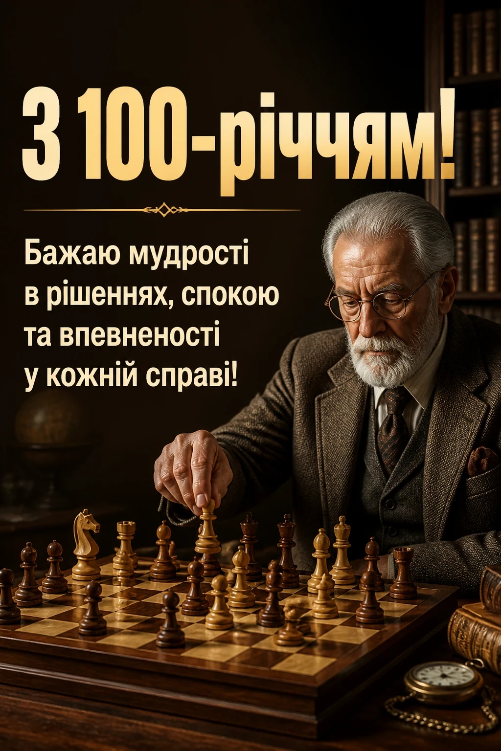 100 привітань з днем народження для чоловіків