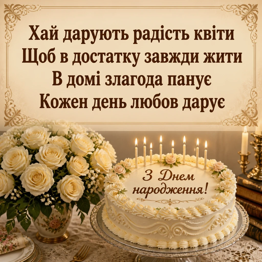 рози з днем народження