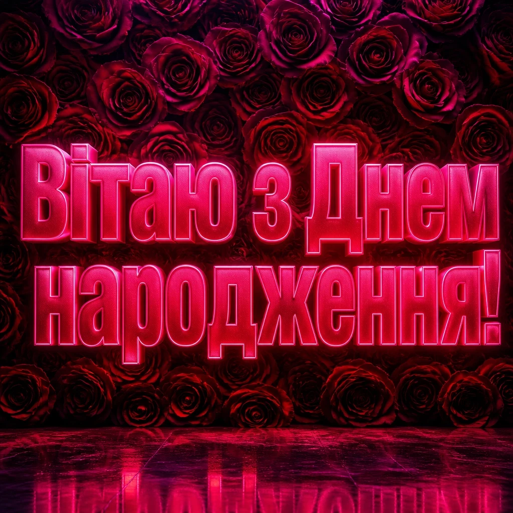 рози з днем народження