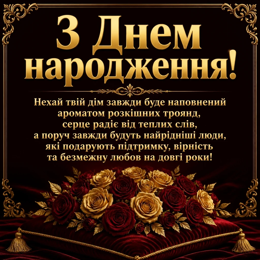 рози з днем народження