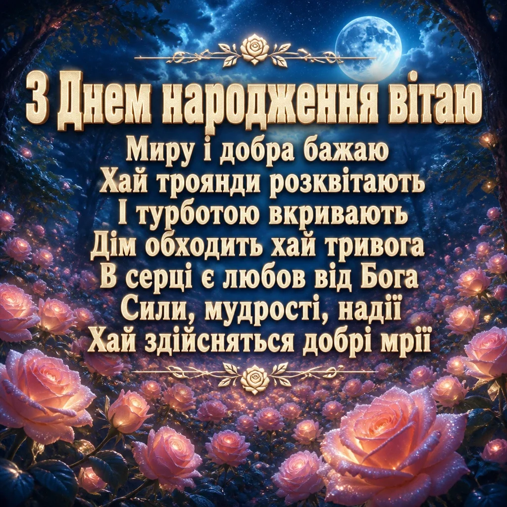 рози з днем народження
