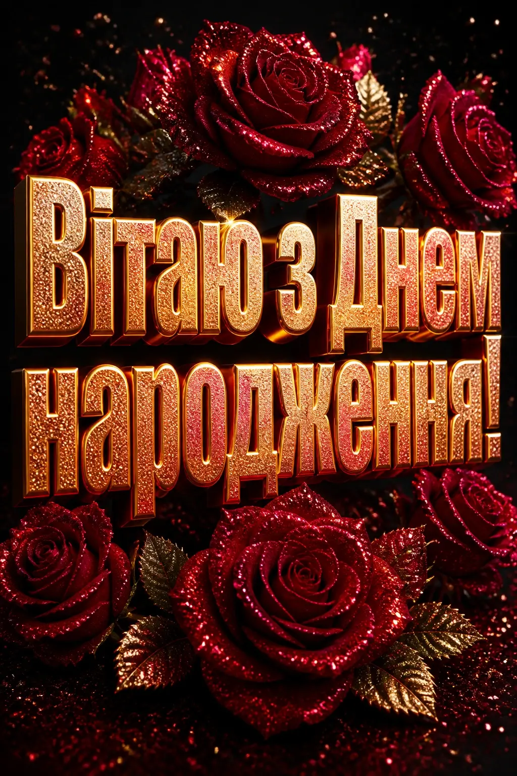 рози з днем народження