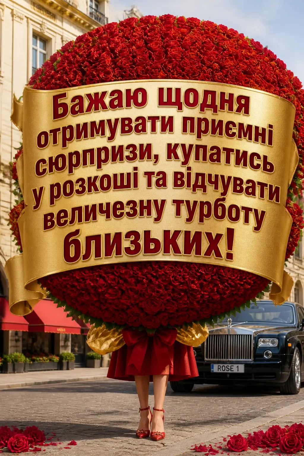 рози з днем народження