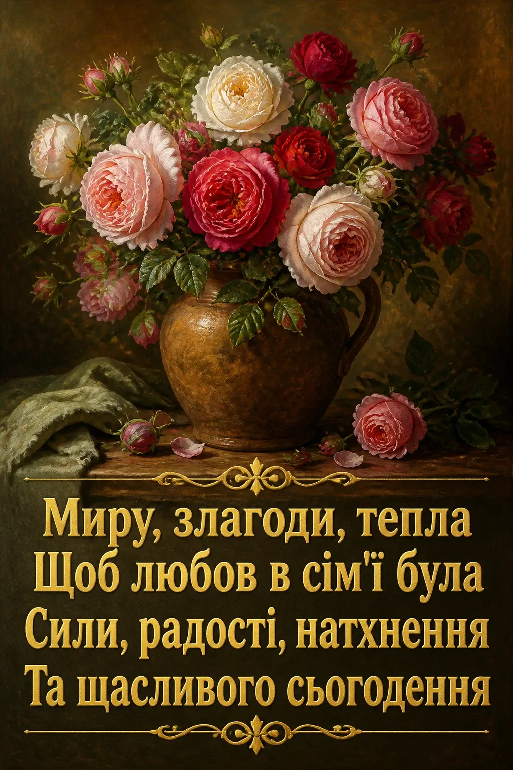 рози з днем народження