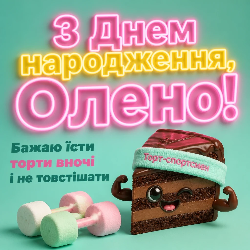 з днем народження олена