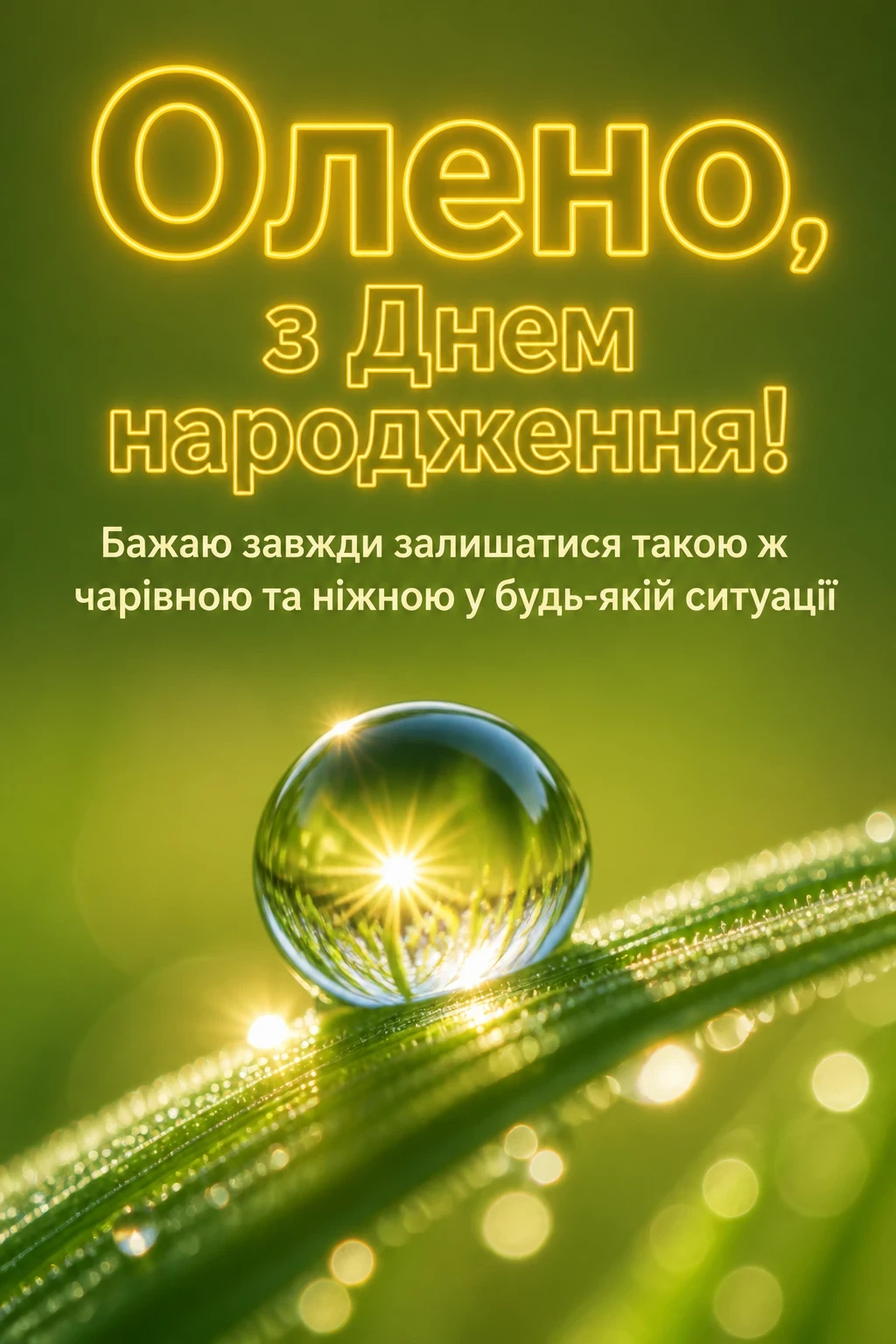 з днем народження олена