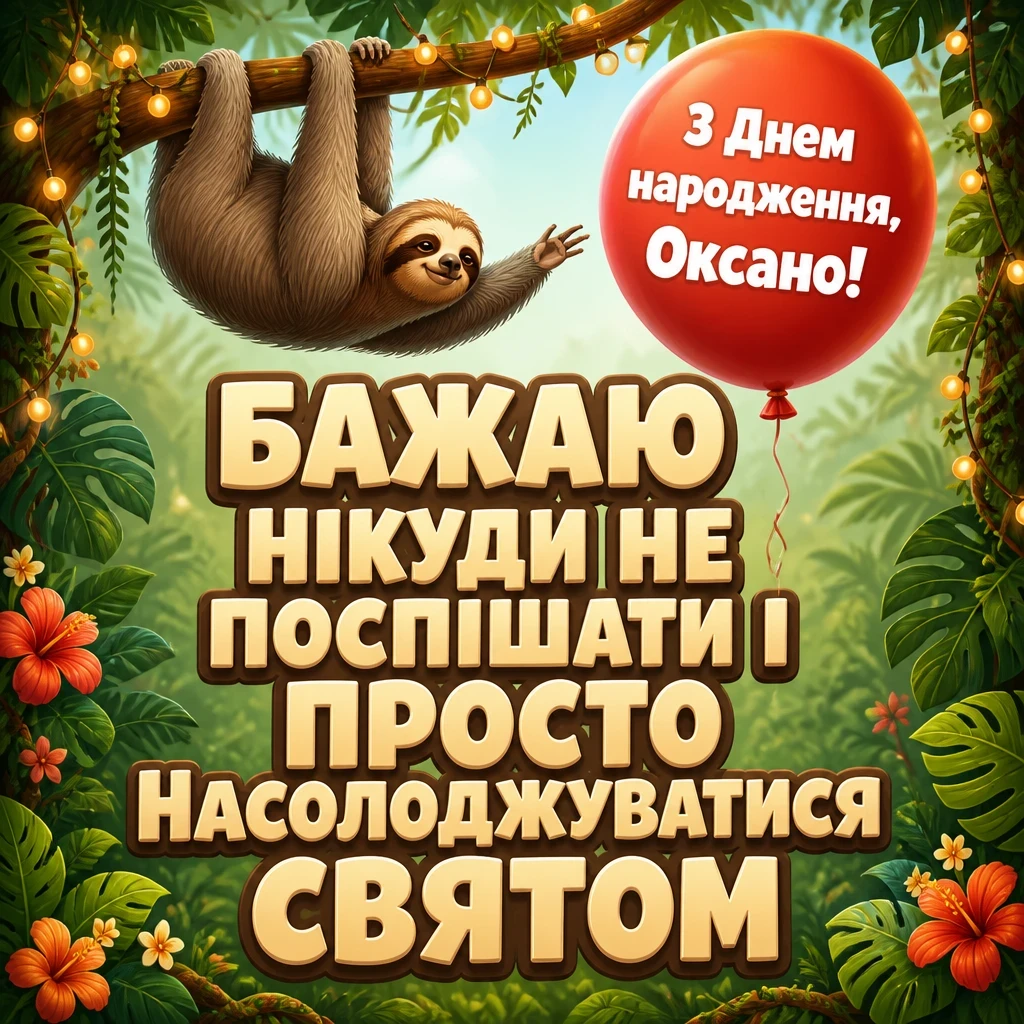 з днем народження оксана