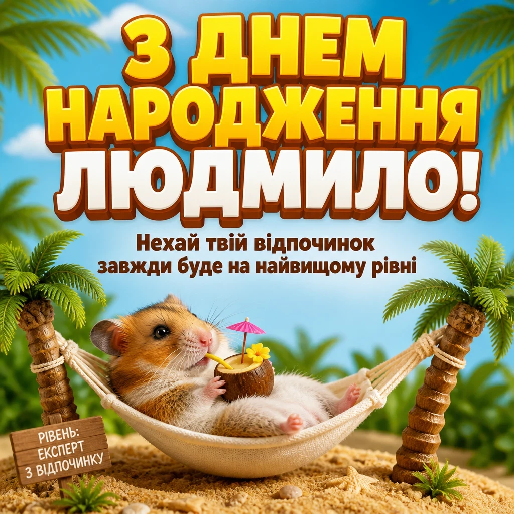з днем народження людмила з днем народження людмила